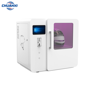 Machine de nettoyage et de séchage de casques commerciale OEM/ODM avec support de lavage ou paiement par pièces, distributeur automatique de nettoyage de casques - Product Image 1