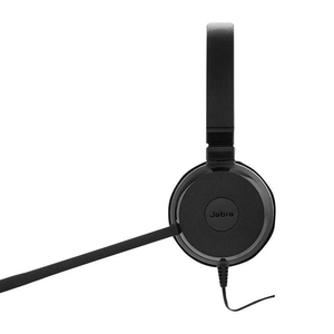 Casque filaire professionnel <span class=keywords><strong>Jabra</strong></span> <span class=keywords><strong>Evolve</strong></span> <span class=keywords><strong>20</strong></span> C+A stéréo certifié Microsoft Teams, USB-A/USB-C, micro antibruit pour entreprise - Product Image 5