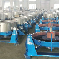 Machine de déshydratation centrifuge à haute vitesse de conversion de fréquence 30 kg 50 kg pour la laine de mouton et le cachemire