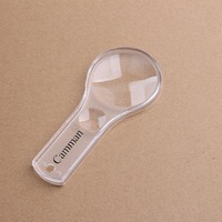 CAMMAN Cheap Promotion Gift Handheld Reading Magnifying Glasses 50mm Lens PS Material