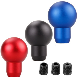 Pommeau de levier de vitesse en alliage d'aluminium, noir, rouge, bleu, universel, pour voiture, transmission manuelle, SFN116 - Product Image 4
