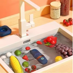 Nettoyeur de lavage à ultrasons portable, mini cuisine USB multifonctionnelle pour protéger la sécurité alimentaire des rondelles de fruits et légumes/ - Product Image 2