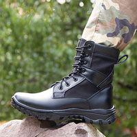 Vente en gros de bottes légères respirantes pour hommes bottes unisexes montantes en tissu ignifuge pour l'entraînement de la randonnée