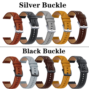Correas de Reloj de Cuero de Calidad Empresarial BEEFLYPOWER para Hombre o Mujer, Correa de 20 mm 22 mm para Samsung Galaxy Watch 3 Huawei - Product Image 2