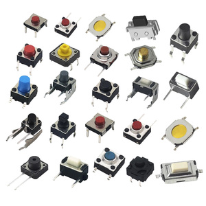 Botones de interruptor táctil momentáneo SMD SMT DIP de 4.5x4.5, 6x6, 8x8, 12x12 para PCB - Product Image 4