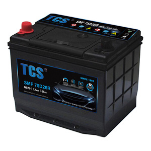 Buen rendimiento 75D26R <span class=keywords><strong>61Ah</strong></span> Jis Batería de <span class=keywords><strong>coche</strong></span> para camiones pesados - Product Image 1