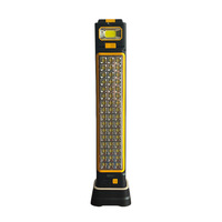 Lampe d'urgence portable multifonctionnelle USB à LED en ABS pour camping, tente et travail, avec recharge solaire transfrontalière