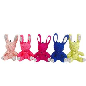 Juguete de conejo de dibujos animados directo de fábrica, lindo conejo de diamante, tela de peluche, conejito de peluche, muñeca de conejo de diamante - Product Image 6