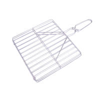 Nouveau Design Portable Outdoor Grill Stand Spark Protector Burning Fire Pit Mesh Screen avec poignée