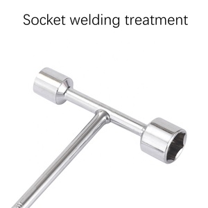 Nueva llave de vaso hexagonal de acero de alto carbono tipo T de tres cabezas para reparación manual de motocicletas y herramientas de ferretería automotriz - Product Image 3