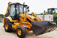 Chargeuse-pelleteuse haute performance FLB468-II LOVOL avec joystick hydraulique, tracteur 4x4, chargeuse-pelleteuse avec bras télescopique