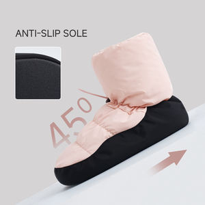 Chaussons de danse pour femmes et filles, antidérapants, pour l'hiver, ballerines, bottes de danse, Daydance D888, tige en polyester, doublure en coton de soie - Product Image 6