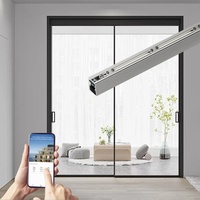 Amortiguador Inteligente de Levitación Magnética de Alta Resistencia de Aleación de Aluminio Moderno para Puertas Automáticas de Hoteles y Comercios