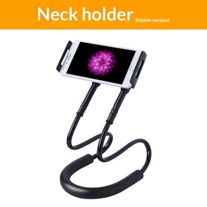 Good Price New Portable <b>Neck</b> Mount <b>Phone</b> Bracket Multi Function Anti Shake <b>Holder</b> For Outdoor Sport Video Recording Wholesale - Product Image 2