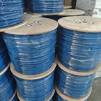 Kabel Jaringan FTP Cat5e Indoor Berkualitas Harga Grosir 1000ft 305m Konduktor Tembaga Solid Bersertifikasi CE untuk Penggunaan Komputer