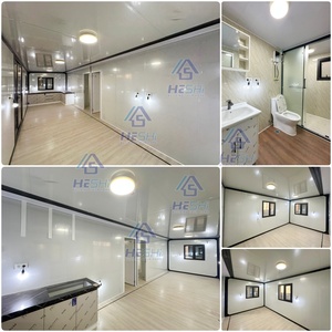 Maison conteneur préfabriquée extensible de 20 pieds, inscrite à la liste FAT et inspectée par des tiers, avec 1, 2, 3, 4 ou 5 chambres, cuisine, petite, isolée, étanche, type Casita - Product Image 5