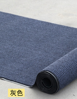 Tapis de style hôtel tapis anti-dérapant tapis en rouleau non tissé à double nervure avec support en PVC