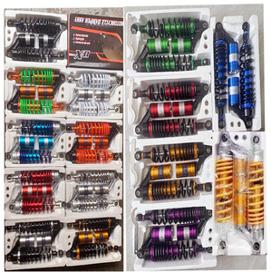 Amortiguador <span class=keywords><strong>de</strong></span> Aire Universal para Motocicleta y Vehículo Eléctrico, Tipo <span class=keywords><strong>125</strong></span>, Negro, Modificado, con Orificio <span class=keywords><strong>de</strong></span> 305mm 320mm - Product Image 2