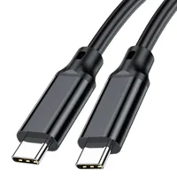 Câble de charge rapide USB-C vers USB-C 20 Gbps 8K Vidéo 240W Compatible avec iPhone 16/15 iPad Samsung Galaxy Tablettes Ordinateurs portables