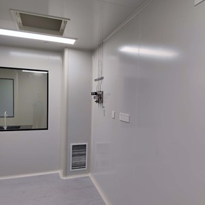 <b>Clean</b> Room Booth Stainless Steel 304 Merv 14 Filter Efficiency 95 Percent Custom Made For Laboratory And Semiconductor Cleanroom - Product Image 2