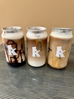 Nouvelles tendances : Bouteilles en plastique PET personnalisables avec logo, écologiques, de qualité alimentaire, pour smoothies, thé au lait, jus, soda, entièrement ouvrables