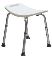 Siège de bain en aluminium Banc de salle de bain Chaise de douche pour personnes âgées et handicapées pour les fournitures de thérapie de réadaptation