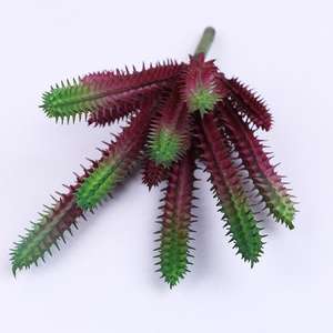 Planta Artificial de PVC, Bonita, Casi Natural, Ecológica, de Alta Calidad, Ramo de Decoración Navideña China, Miniatura para el Hogar - Product Image 5