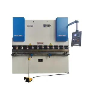 40Ton 63Ton 100Ton Hydraulic Press Brake Bender 3MM 4MM Plate Metal Bending Forming Machine With E21 System