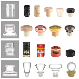 Venta caliente forma única <span class=keywords><strong>Gin</strong></span> botella de vidrio de vino de 500Ml con etiqueta personalizada - Product Image 6