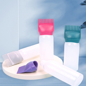 Tintura professionale per stirare i <span class=keywords><strong>capelli</strong></span> con applicatore graduato per parrucchieri bottiglia di lavaggio a secco - Product Image 3