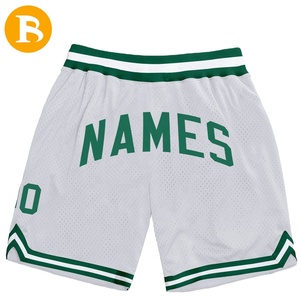 Vá nhanh khô trẻ em cổ điển số lượng lớn ngắn bán buôn trường cũ Retro trống Don chỉ Mens lưới tùy chỉnh bóng rổ quần short bóng rổ quần short - Product Image 1