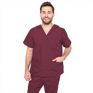 Tenues Médicales Jogger Écologiques Légères avec Détection d'Aiguilles, Qualité Supérieure, Unisexe, pour Hôpitaux et Soins Infirmiers, Manches Courtes - Product Image 1