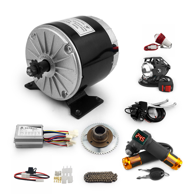 350W Diy 24V 36V Electric Foldable Scooter Bike Conversion Kit Golf Board Cycle Board