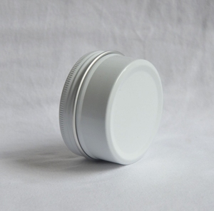 Vente en gros de bocaux en métal blanc de 15ml pour <span class=keywords><strong>baume</strong></span> à lèvres avec bouchon à vis, boîte en aluminium - Product Image 5