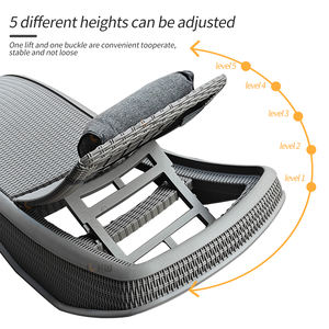 Silla de Playa Moderna de Plástico para Exteriores, <span class=keywords><strong>Tumbona</strong></span> para Jardín, Patio, Hotel, Villa, Piscina, en Oferta - Product Image 6