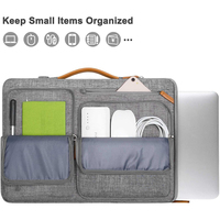 Sac à bandoulière pour ordinateur portable, sac pour ordinateur de 15 à 15,6 pouces compatible avec les ordinateurs portables