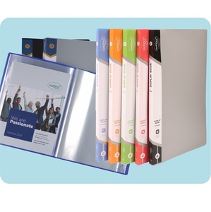 <b>Display</b> <b>Book</b> 10 to 40 Pockets A4 Document Presentation Folder Clear Sleeves File Organizer for Office School Use - Product Image 3