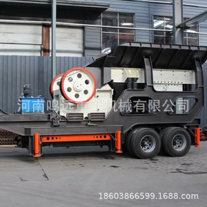 Concasseur à mâchoires mobile portable pour déchets de construction, capacité maximale de 800 t/h avec moteur AC - Product Image 3