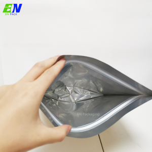 Bao Bì Thực Phẩm Thân Thiện Với Môi Trường Đứng Lên Túi Túi Giấy Màu Nâu Cho Các Loại Thảo Mộc Khô - Product Image 2