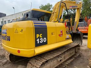 รถขุดตีนตะขาบ Komatsu PC130 มือสอง 13 ตัน ของแท้จากญี่ปุ่น ระบบไฮดรอลิก ขายที่เซี่ยงไฮ้ - Product Image 4