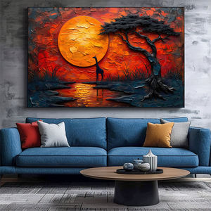 Custom Handgemaakt Olieverfschilderij Abstracte Muurkunst Minimalistisch Canvas <span class=keywords><strong>3d</strong></span> Olieverfschilderij - Product Image 5