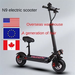 Monopattino Elettrico Fuoristrada N9 in Lega di Alluminio per Adulti - Pieghevole, Ruote da 11 Pollici, Lunga Autonomia (Oltre 35km) 48V Doppio Motore - Product Image 2