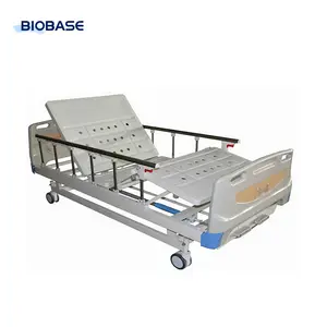 Biobase hastane yatağı delme çift krank ABS kafa kurulu manuel iki krank hastane yatağı klinik ve hastane için