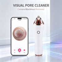 Aspirateur visuel portatif haute définition Wifi 65kPA pour points noirs et nettoyage en profondeur des pores du visage et du nez