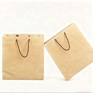 Factory Price Eco-Friendly Biodegradable Recyclable Reusable Paperboard Shopping Bags Custom Logo Print for Clothing Household - Product Image 1