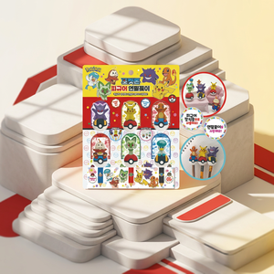 Korean pokemon Figure Pencil Holder <b>Set</b> 6 Characters <b>Kids</b> Desk Organizer Anime <b>Stationery</b> Pen Stand Office Supplies Wholesale - Product Image 1