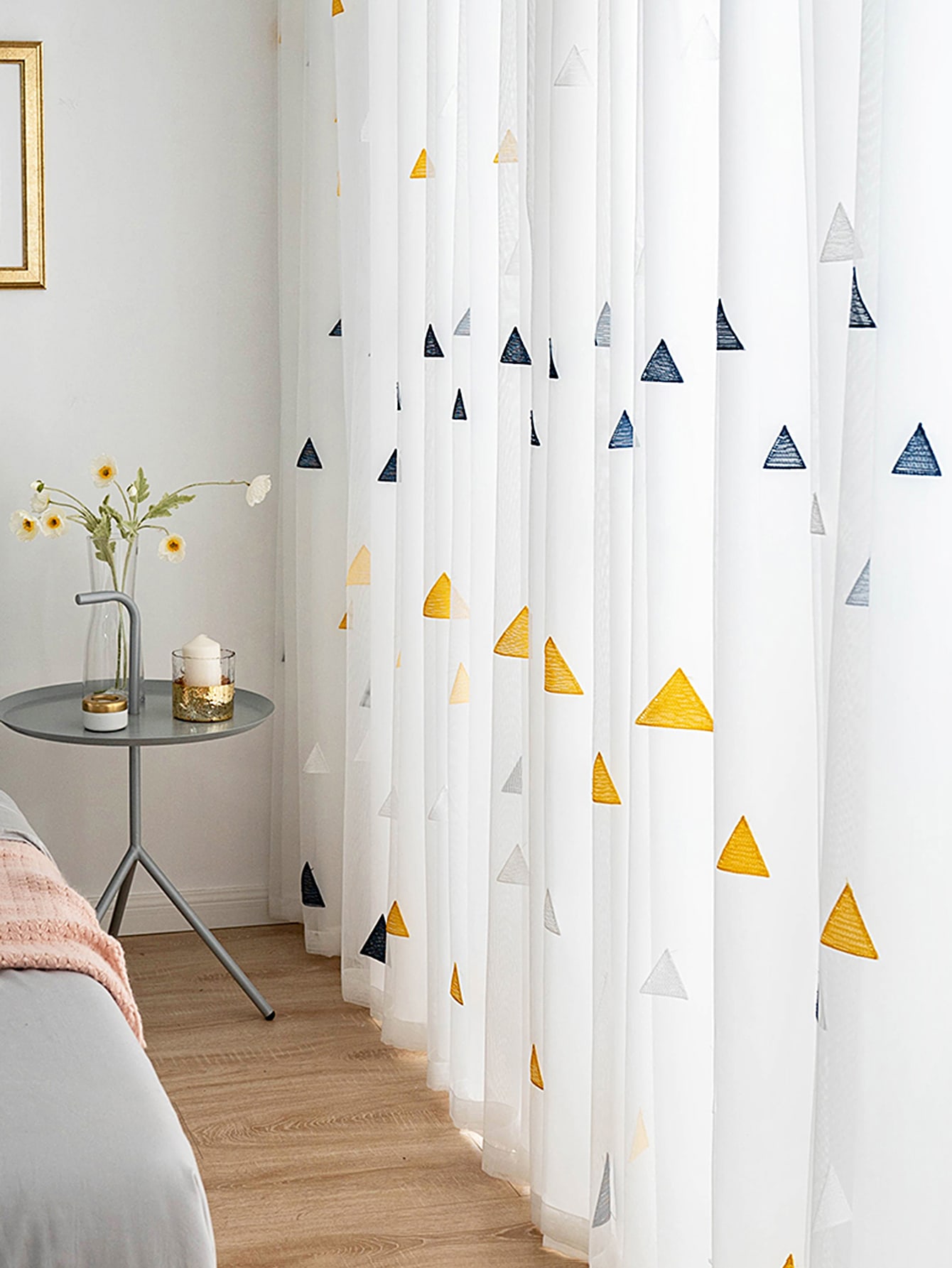 Colored triangle