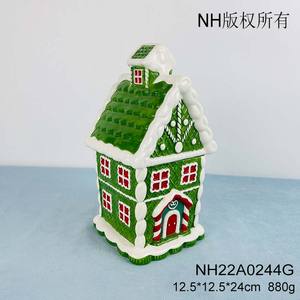 8.5 di <span class=keywords><strong>spezie</strong></span> per le feste 2023 "barattolo di biscotti per la <span class=keywords><strong>casa</strong></span> con luci di pan di zenzero, <span class=keywords><strong>porta</strong></span> caramelle - Product Image 4