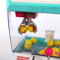 Mainan otomatis anak-anak Crane boneka permen capit cakar penangkap Arcade Alarm jam koin dioperasikan permainan mesin