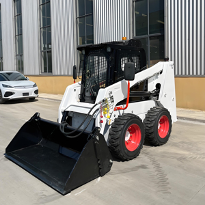 Mini Skid chỉ đạo Bộ nạp từ Trung Quốc nhỏ đa chức năng vườn JCB bánh xe tải bán hot với giá tốt - Product Image 1